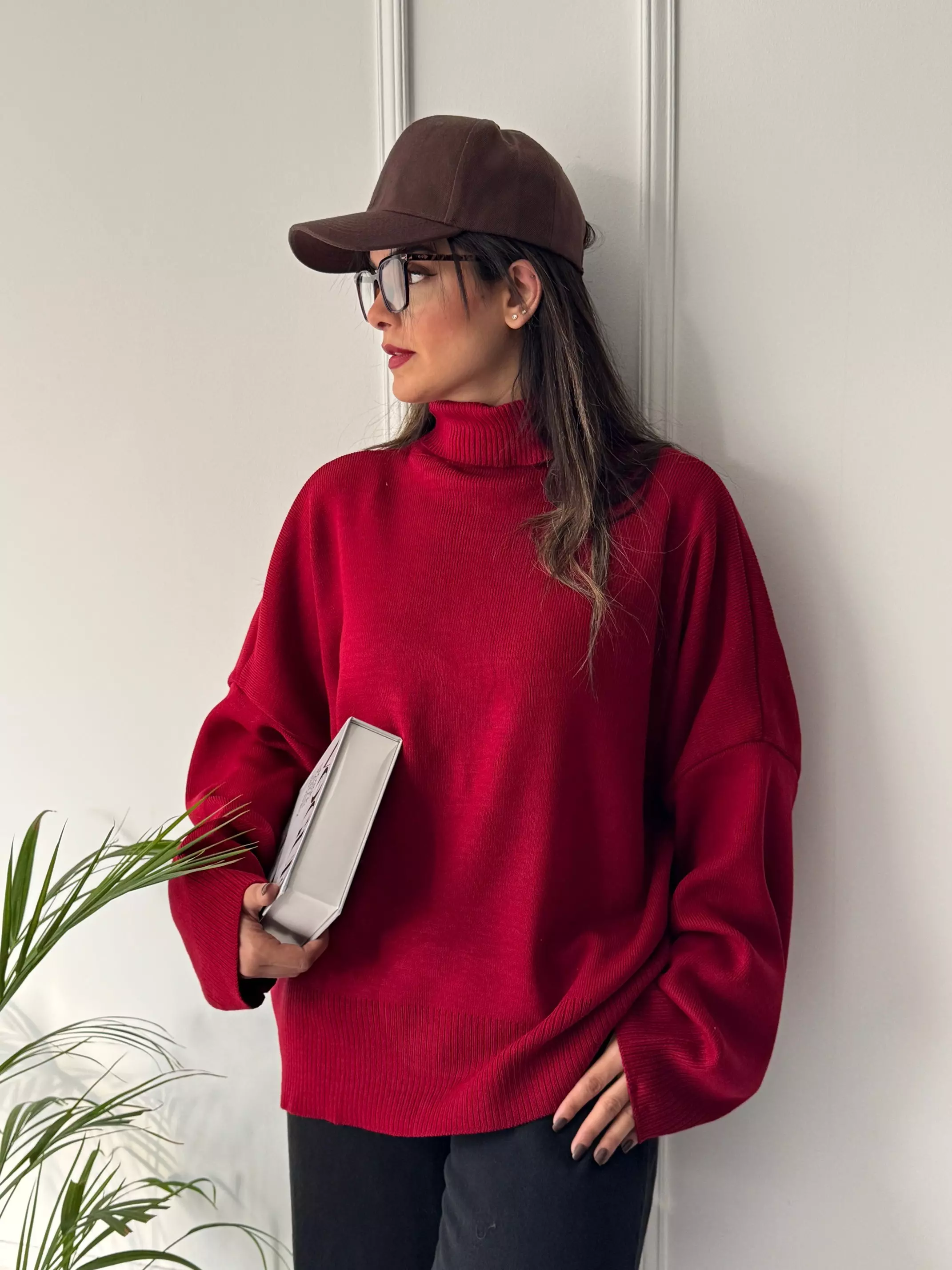 بافت یقه اسکی جورجینا